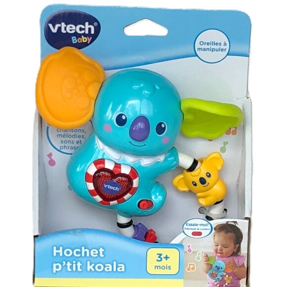 Brand New Vtech (French Version) Hochet P'tit Koala - Picture 1 of 10
